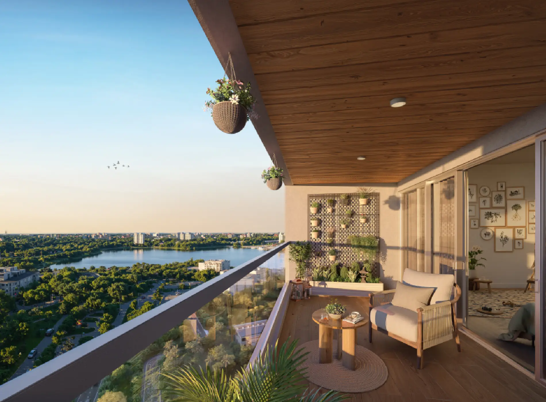 Spacious Balcony