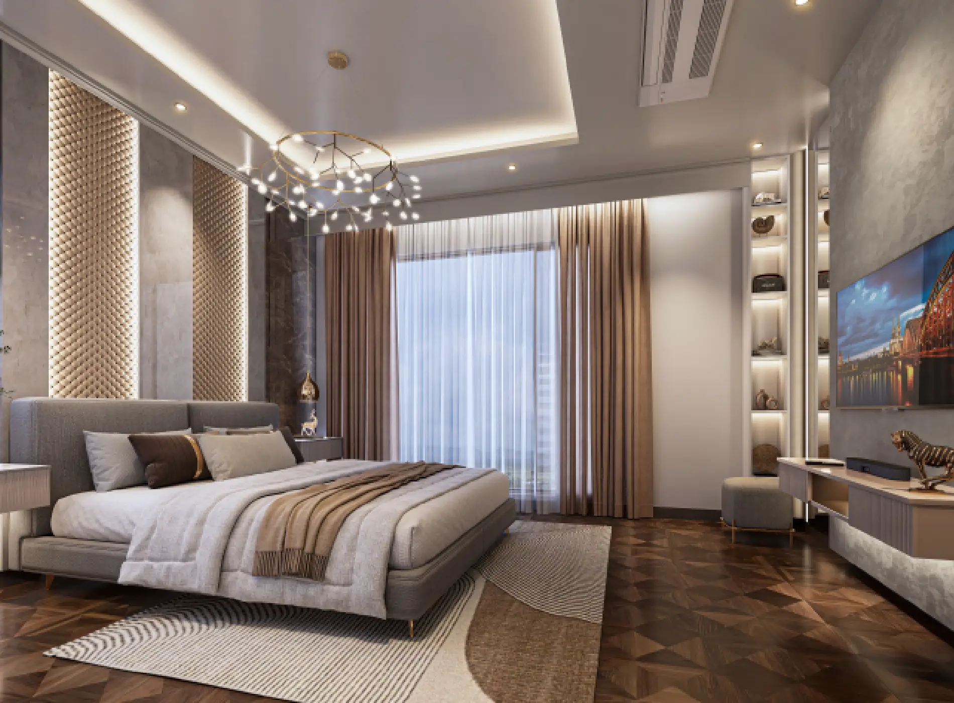 Spacious Bedroom